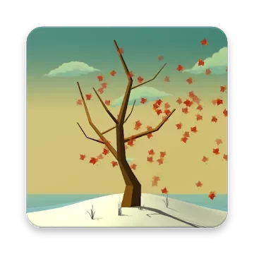 Tree With Falling Leaves Live Wallpaper