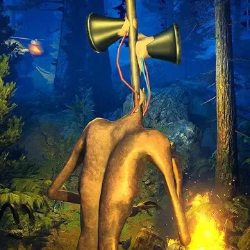 Голова сирены SCP Forest Survival